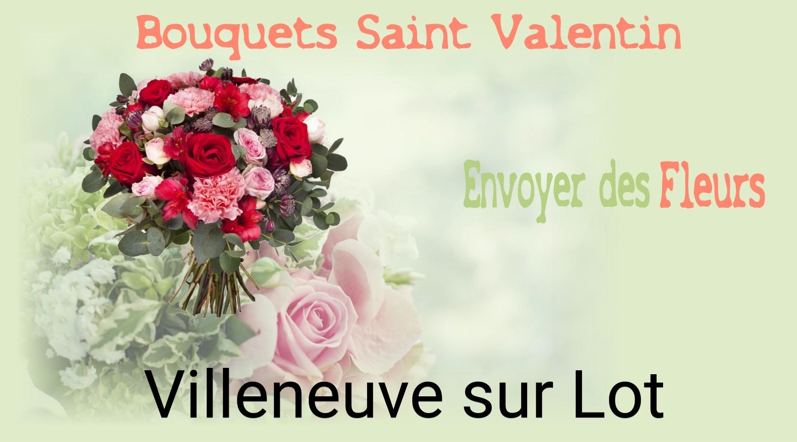 Roses de Saint-Valentin livrées à Villeneuve-sur-Lot